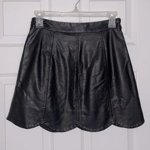 Altar’s state Leather Mini Skirt